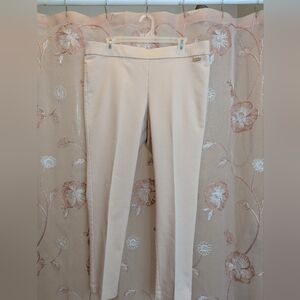 Calvin Klein Pink Trousers with Straight-Leg Silhouette